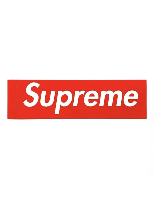3 Supreme Red Box Logo Stickers 100% Authentic Original Sticker